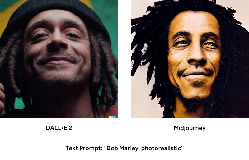 Comparison - Bob Marley