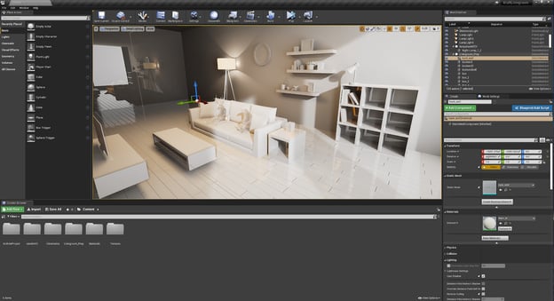 Creating 3D environments in game-changing speed with Unreal Engine